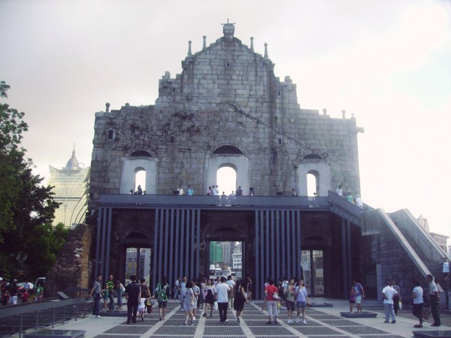 Ruins Macau Back