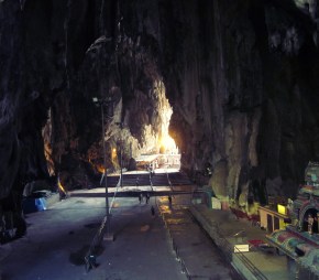 Inside Batu Caves