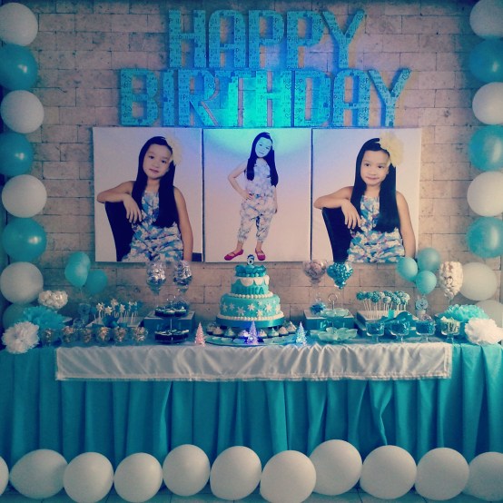 frozen theme birthday