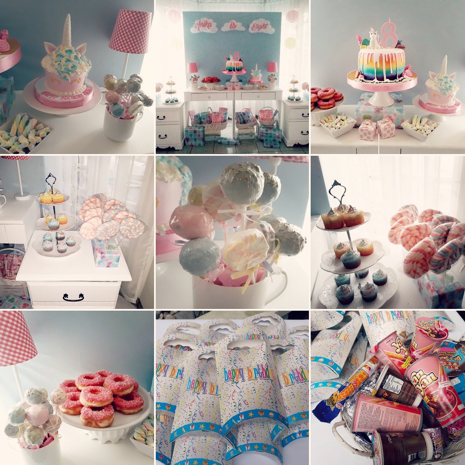 unicorn sweets corner, unicorn birthday party theme, unicorn birthday cake, unicorn birthday ideas